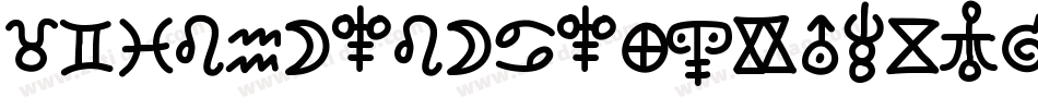 BCMELP EPD Symbols字体转换